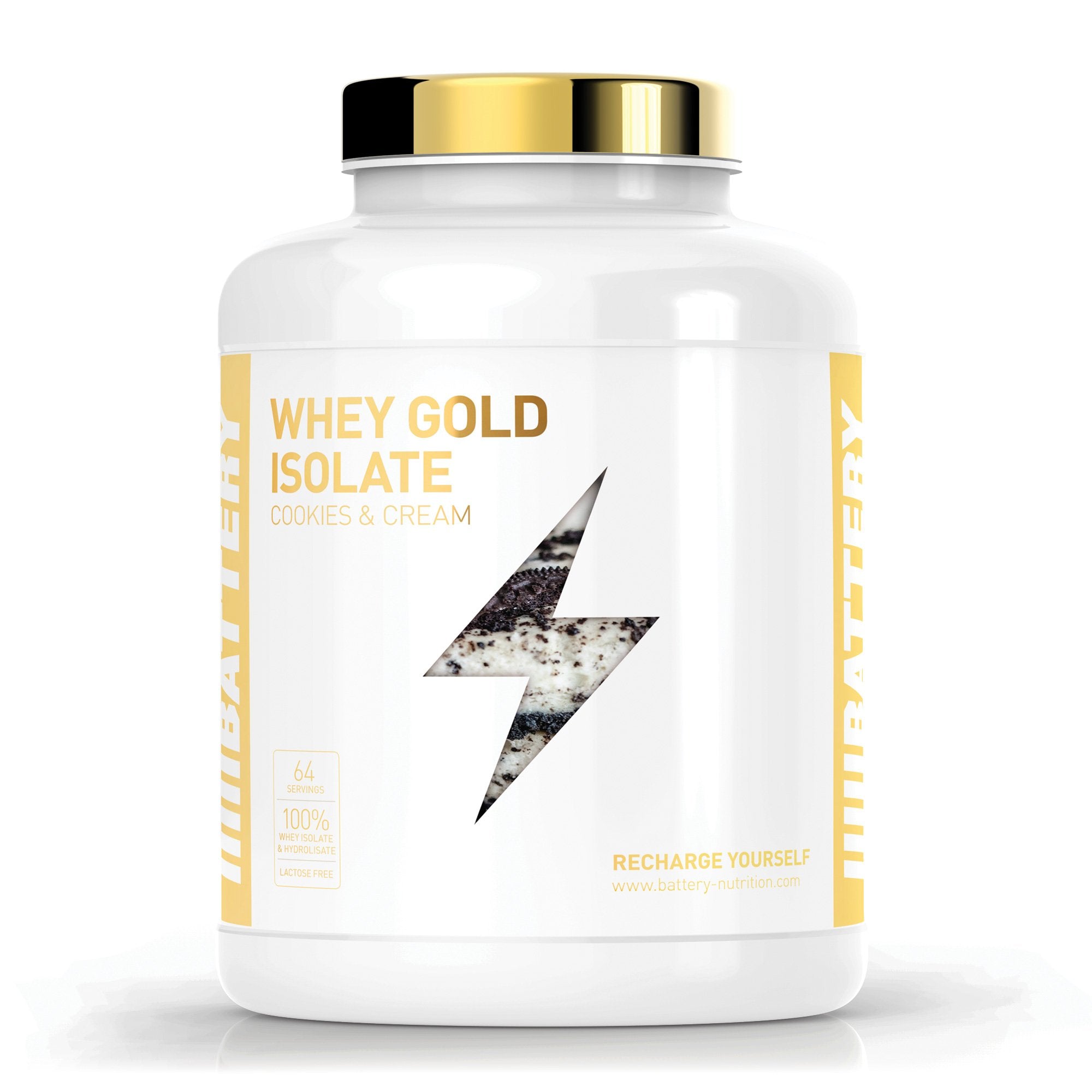 Battery Whey Gold Isolate 1600g