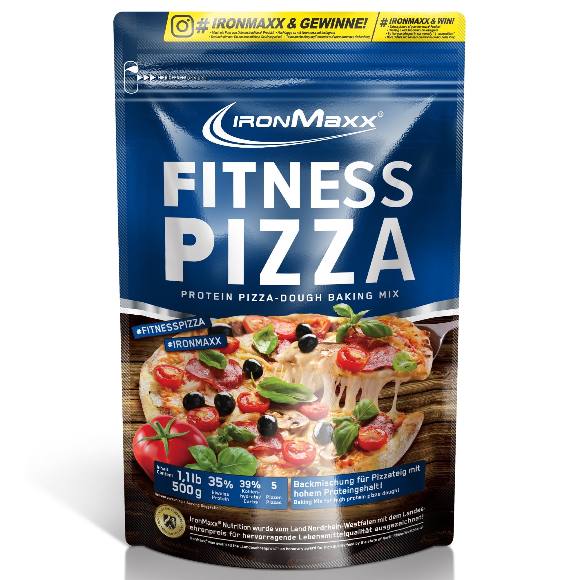 IronMaxx Pizza Fitness 500g