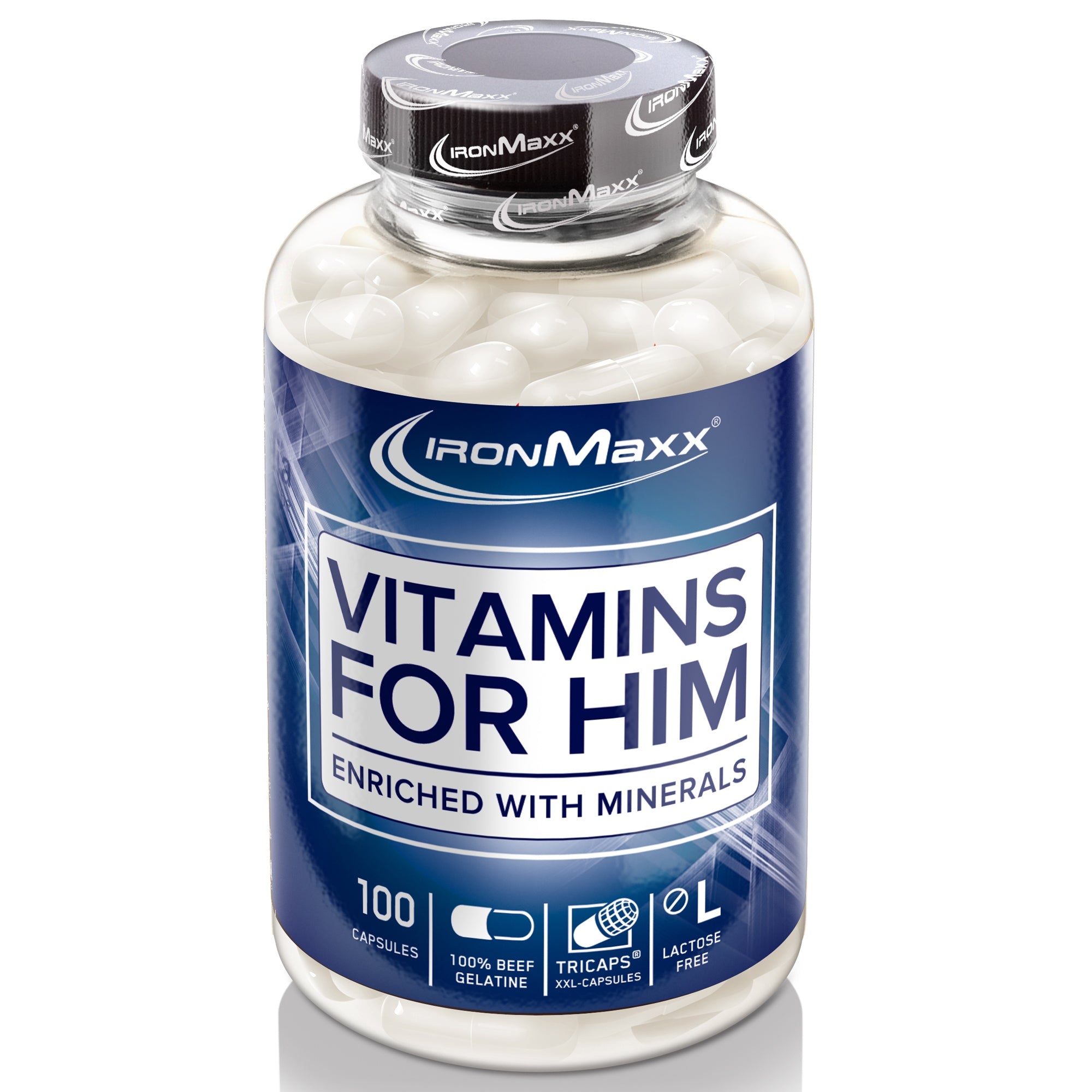 Ironmaxx Vitamine per Lui 100 Capsule