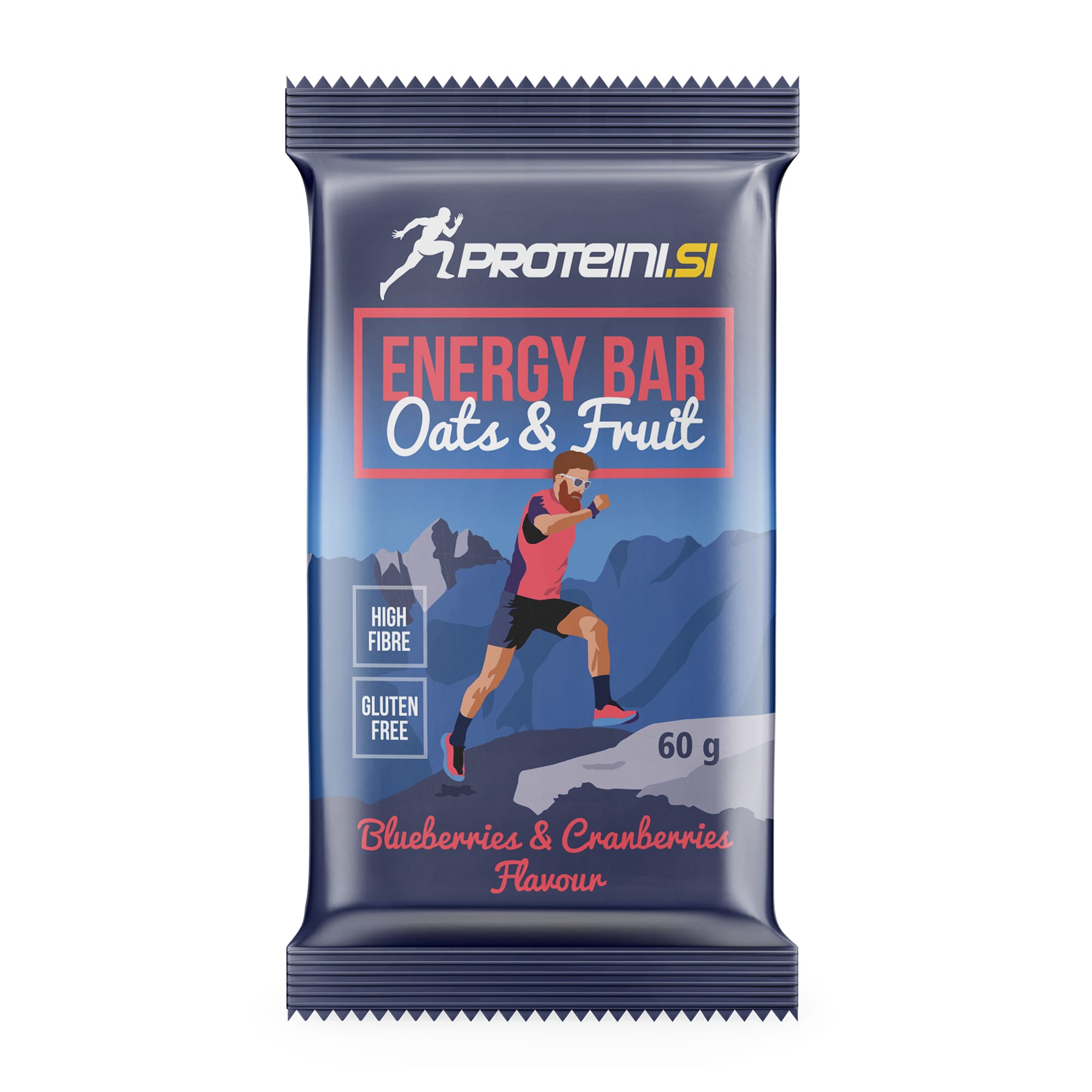 Proteini Energy Bar Mirtillo Rosso Mirtillo Yogurt 60g