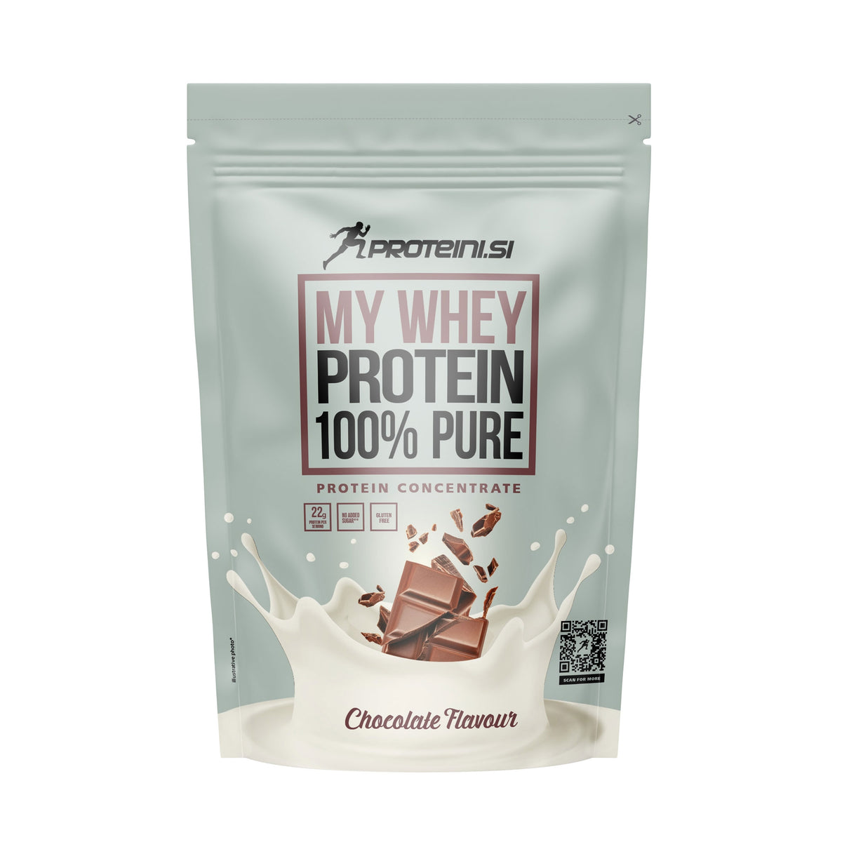 PROTEINI.SI MY WHEY PROTEIN 100% PURE, 300g, Cioccolato