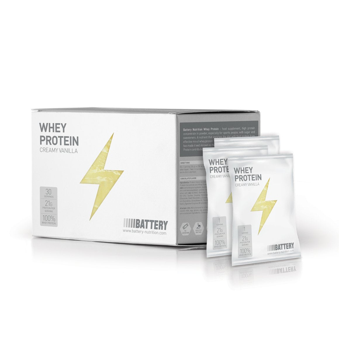 Battery Whey Protein 30x30g