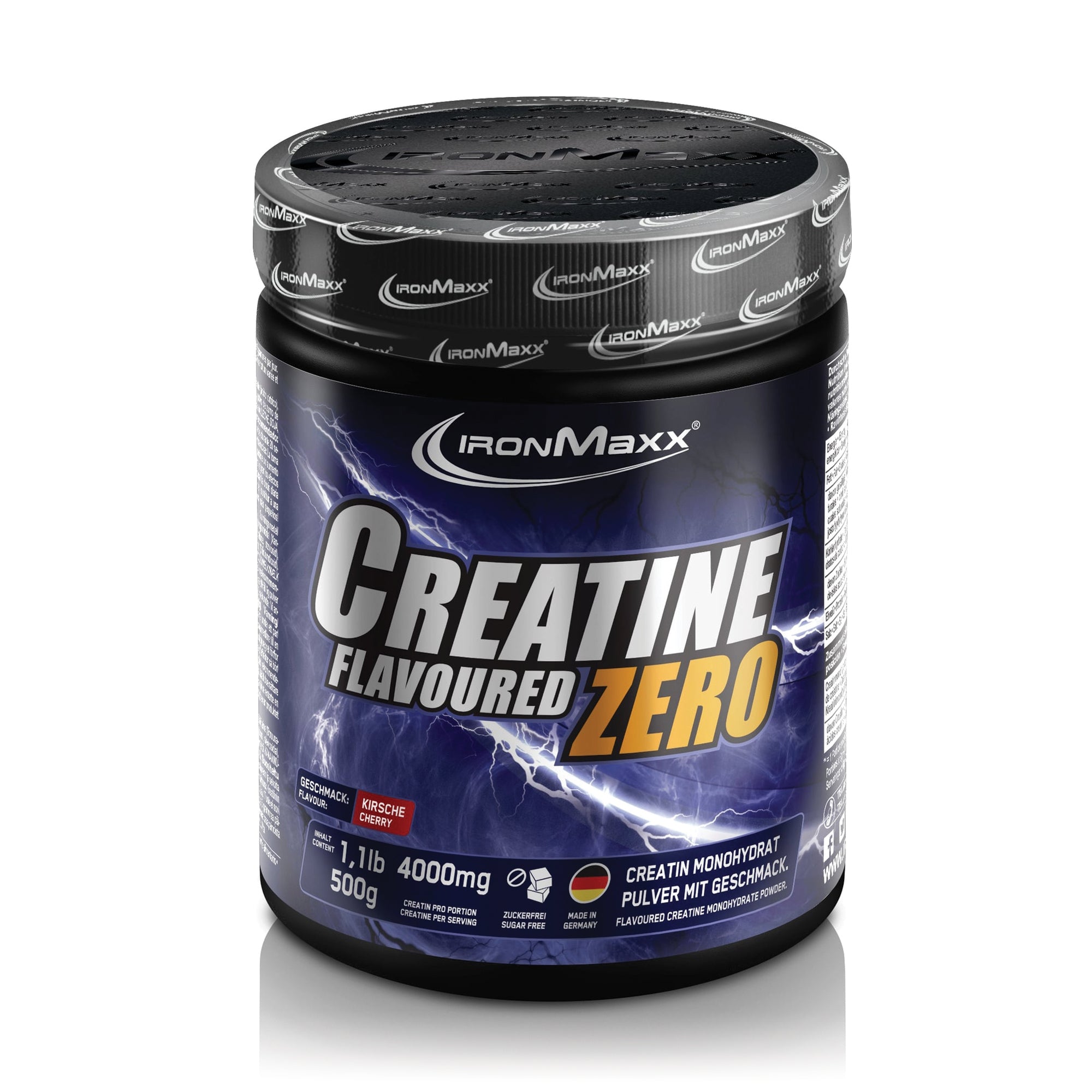 Ironmaxx Creatine Flavoured Ciliegia 500g