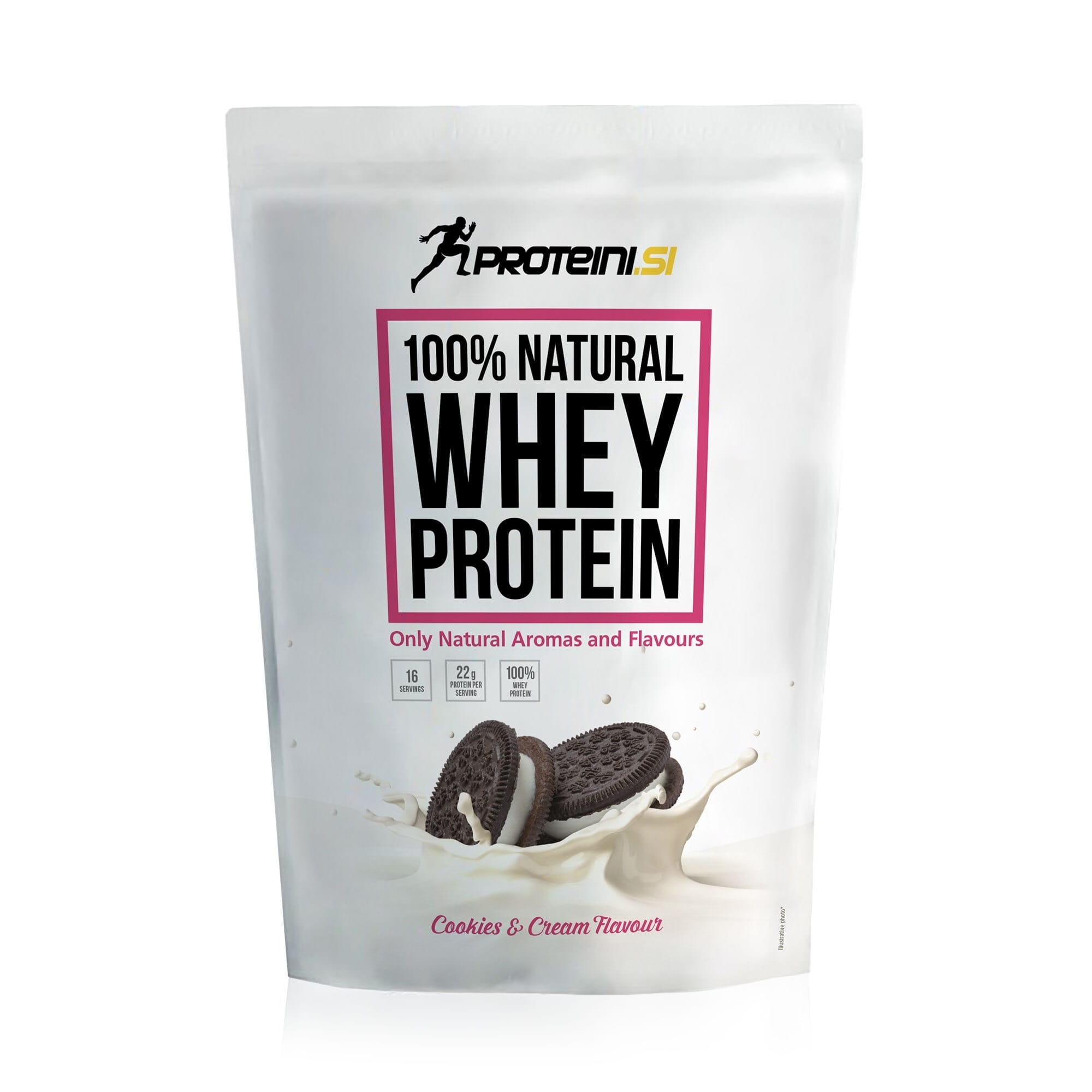 100% Natural Whey Protein 500g