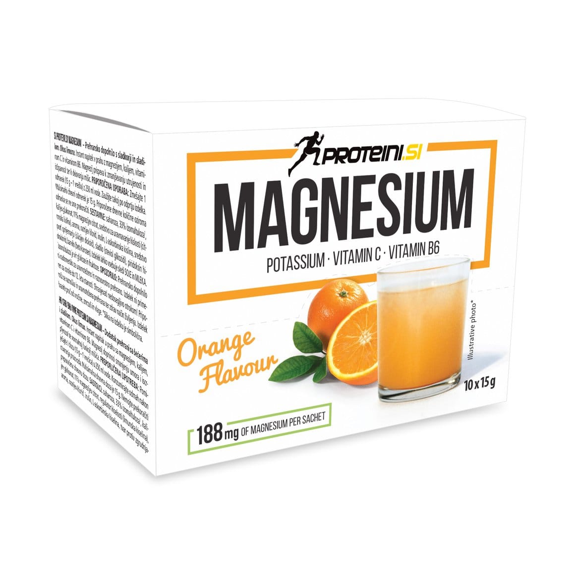 Proteini Magnesium Orange 10x15g