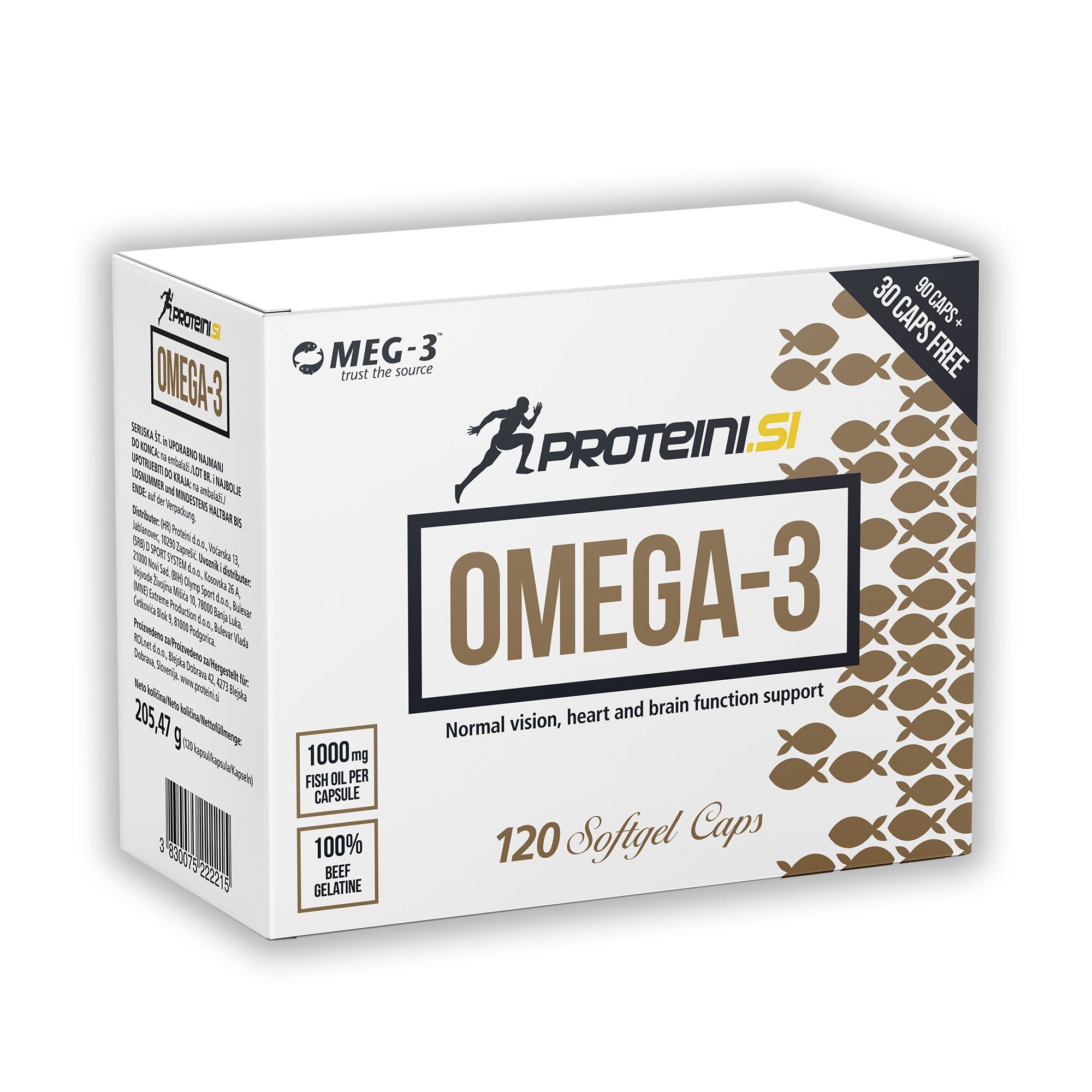 Omega 3 120 softgel Kapseln