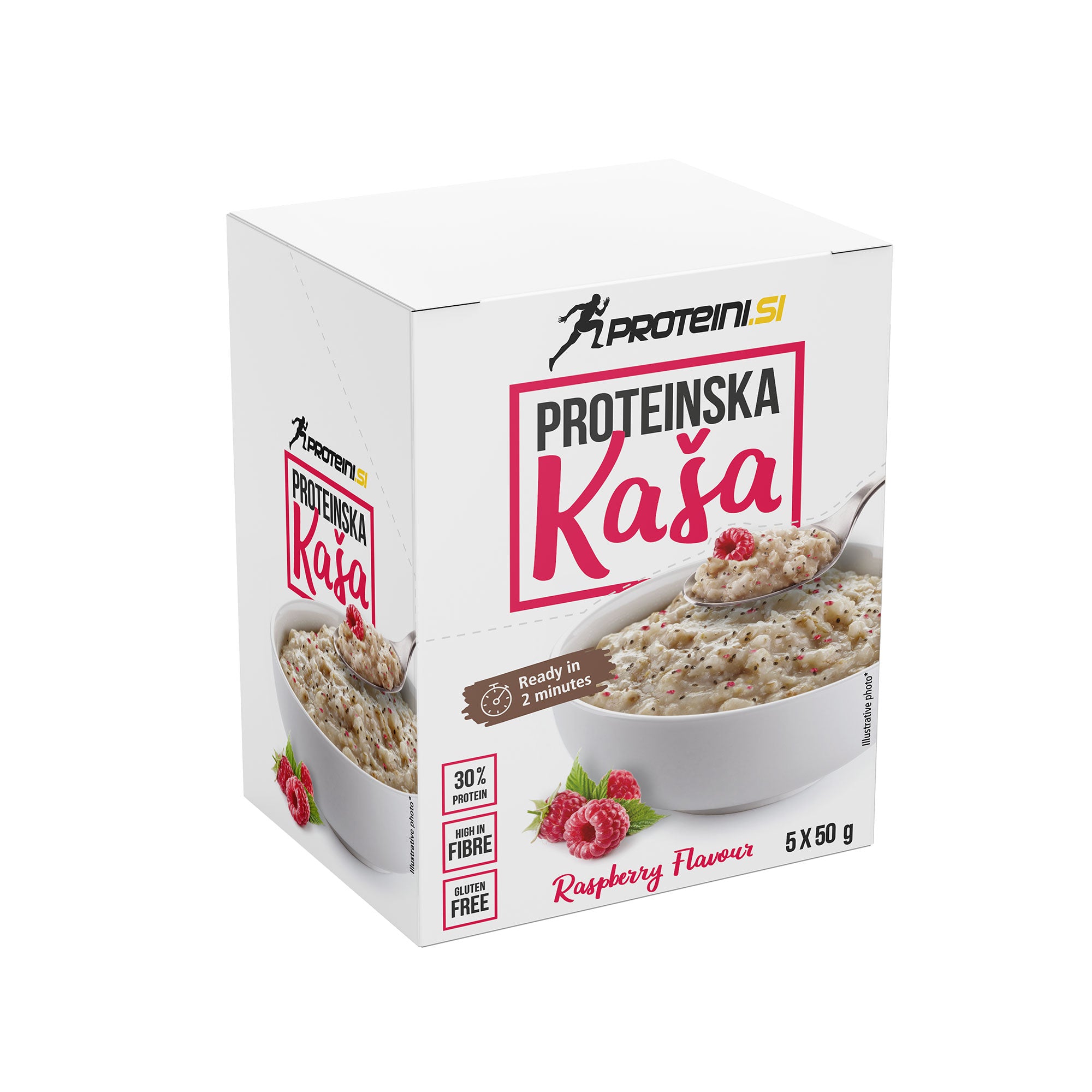 Protein Porridge Raspberry 5x50g
