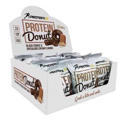 Protein Donut Black Cookie Speculos Cream 15x60g