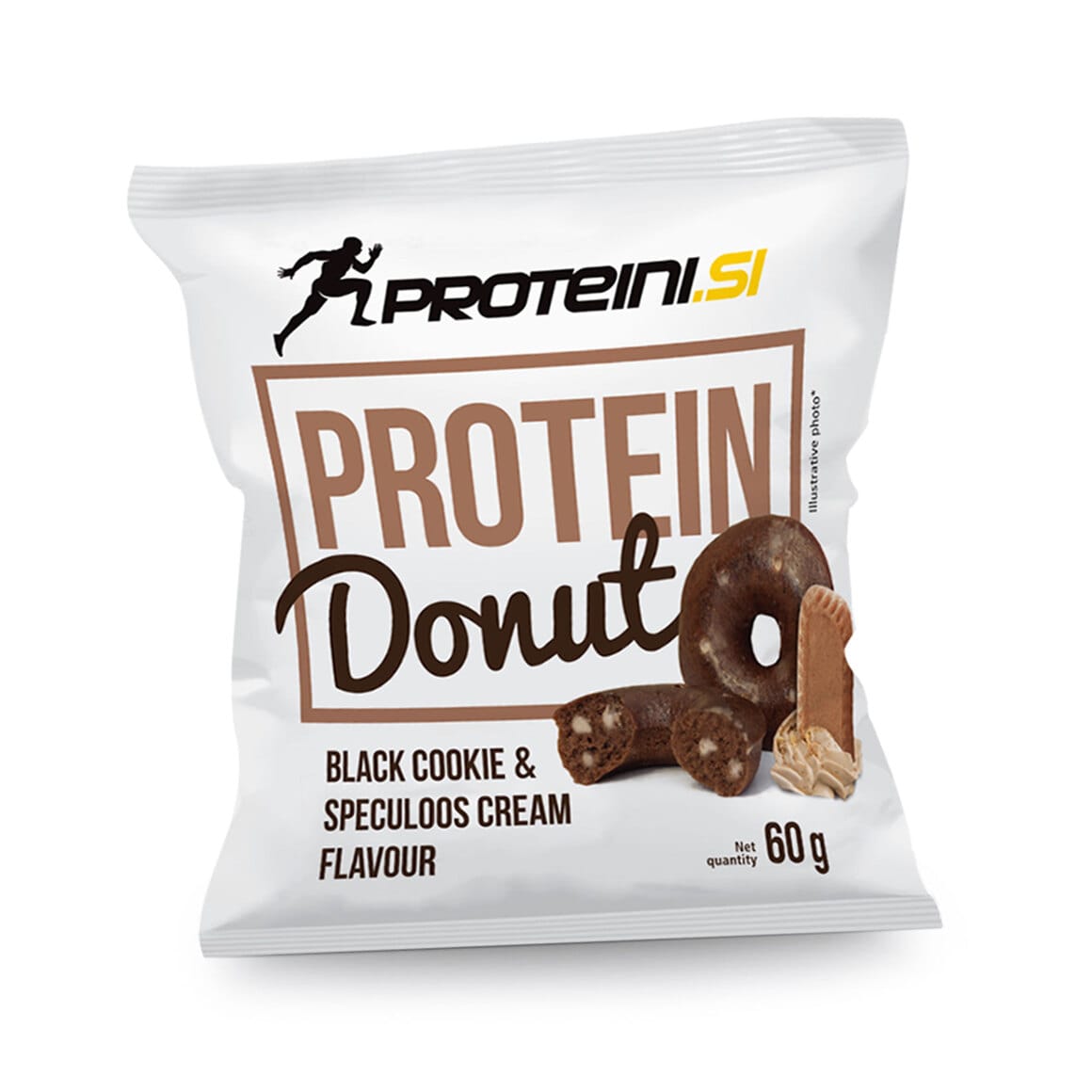 Protein Donut Black Cookie Speculos Cream 15x60g