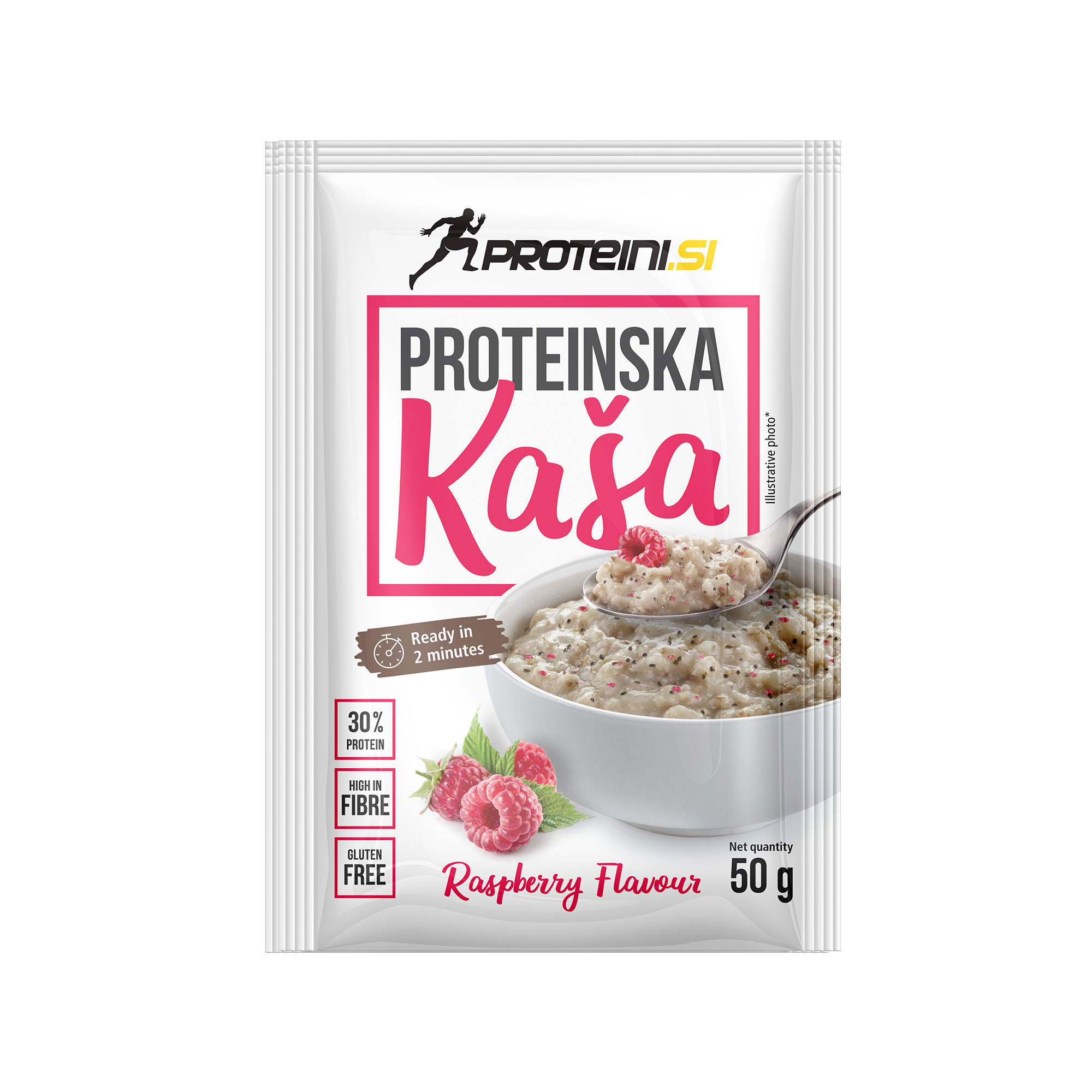 Protein Porridge Raspberry 5x50g