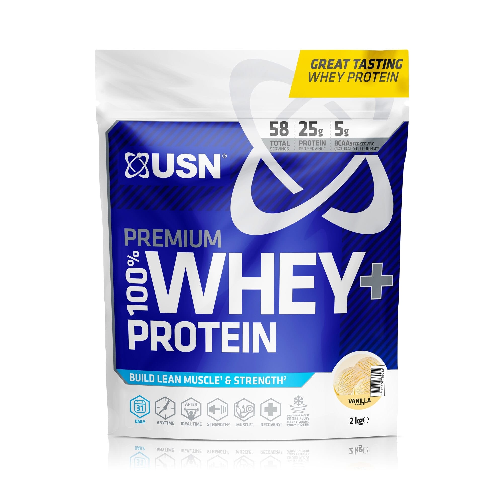 USN 100% Whey Premium Protein Bag 2000g