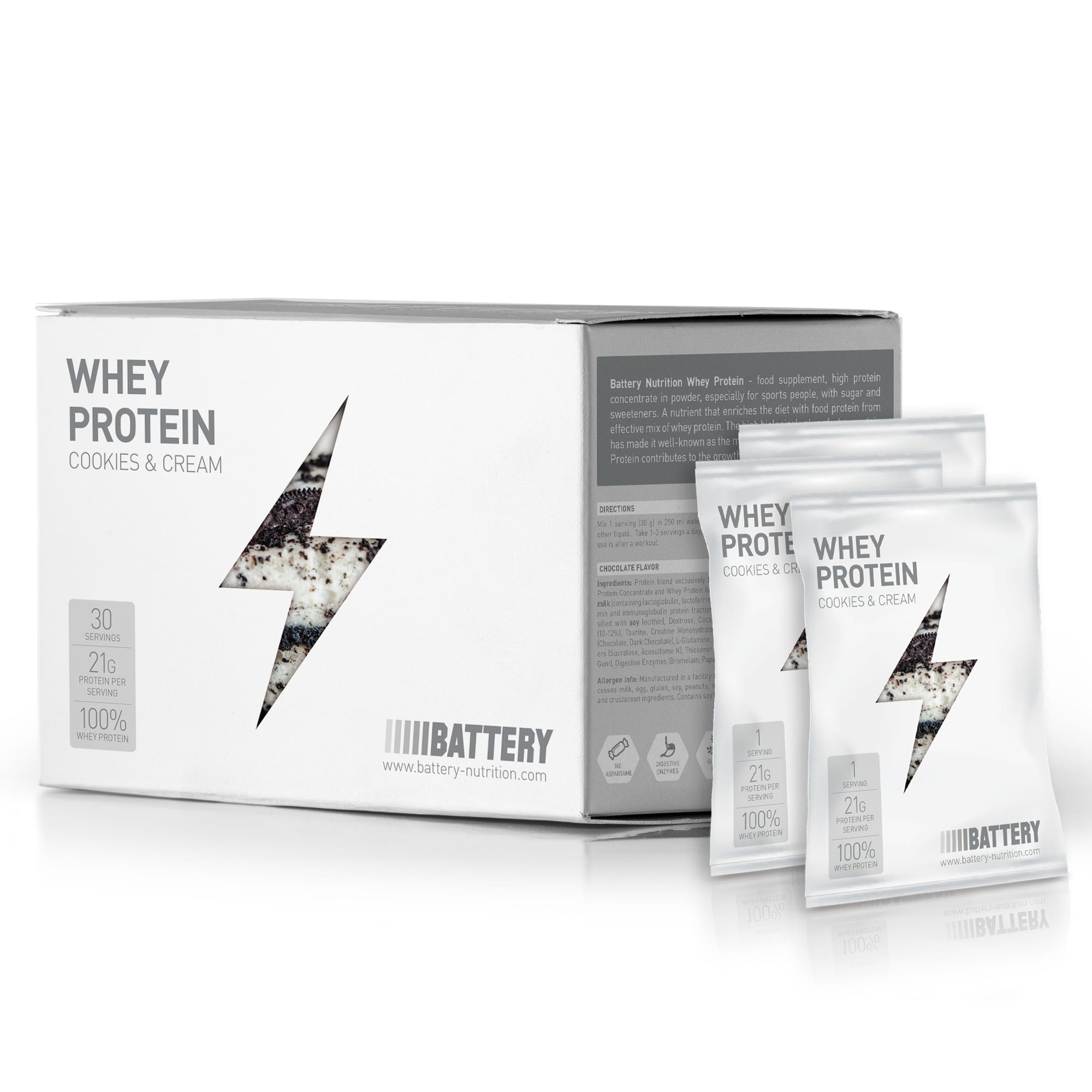 Battery Whey Protein 30x30g