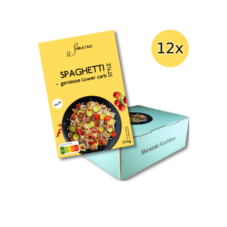 Shirataki Spaghetti - 12 x Shirataki Spaghetti Style 200g