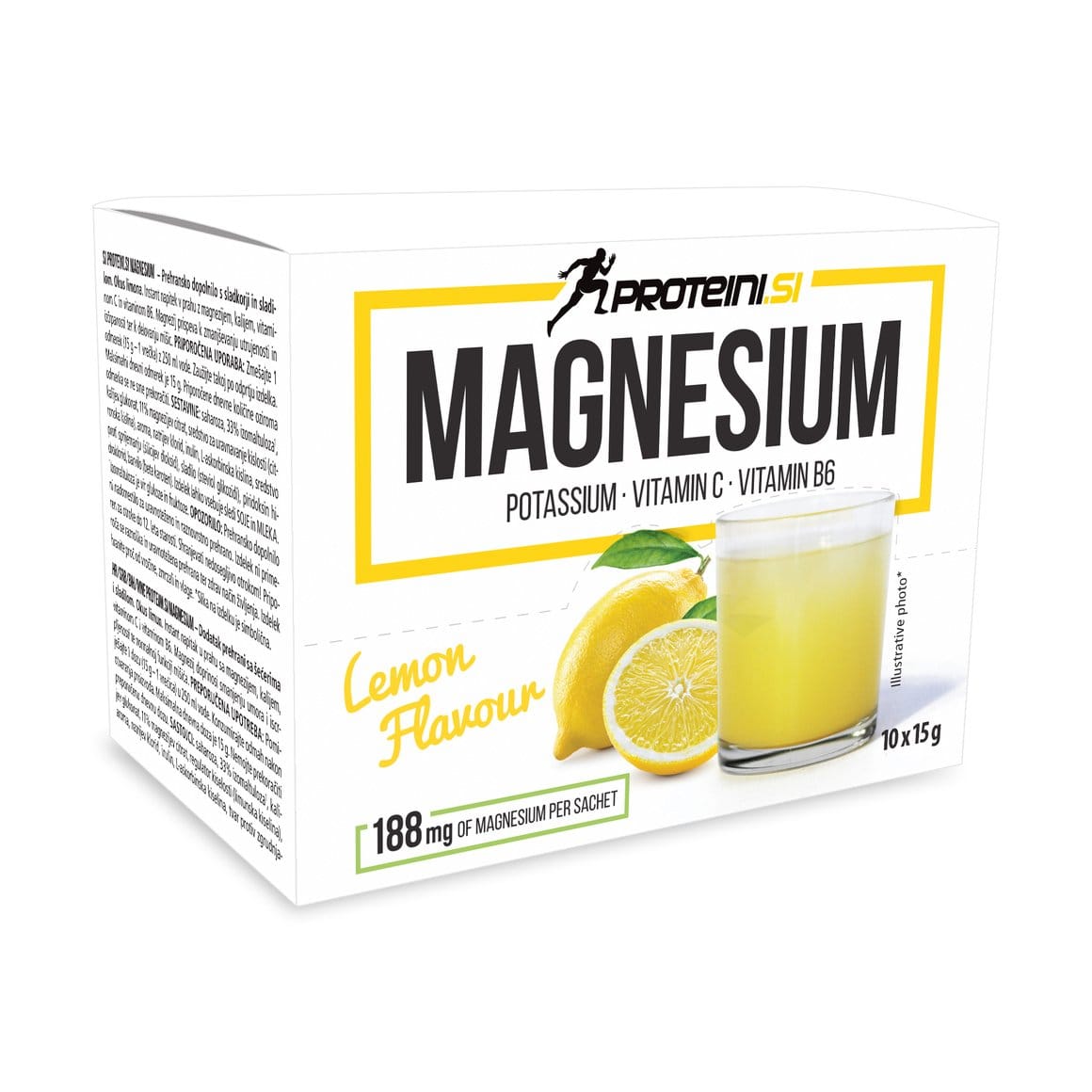 Proteini Magnesium Lemon 10x15g