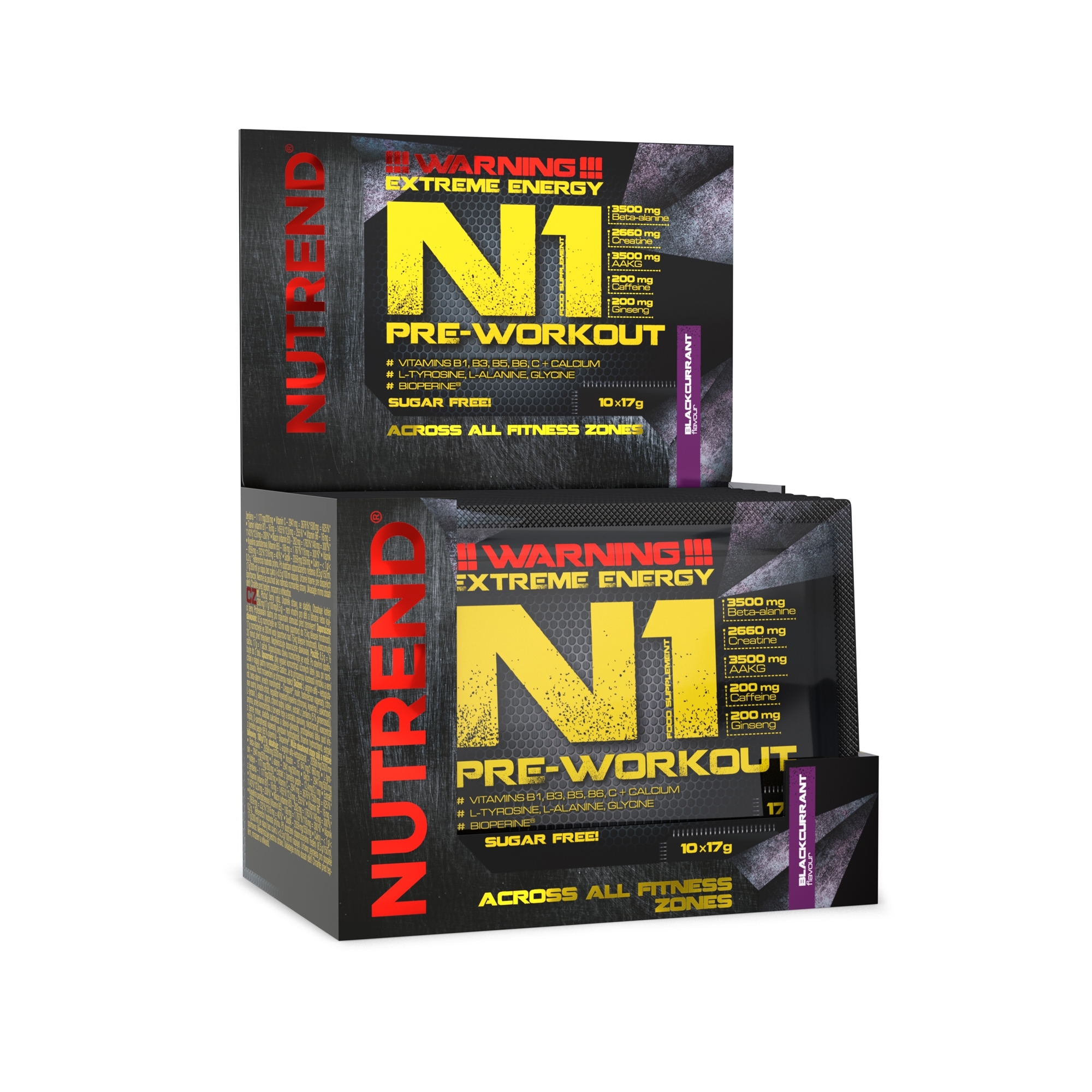 Nutrend N1 Pre-Workout 10X17g