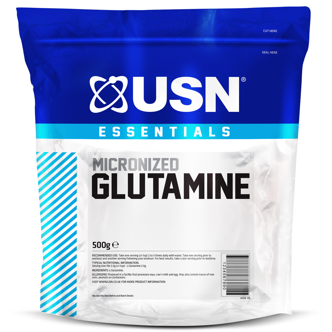 USN Micronized Glutamine 500g